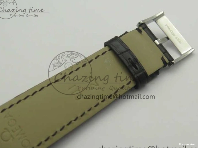 0427 Youthful De Ville Prestige Small Second TWF 1:1 Best Edition Blue Dial on Black Leather Strap MIYOTA 8035